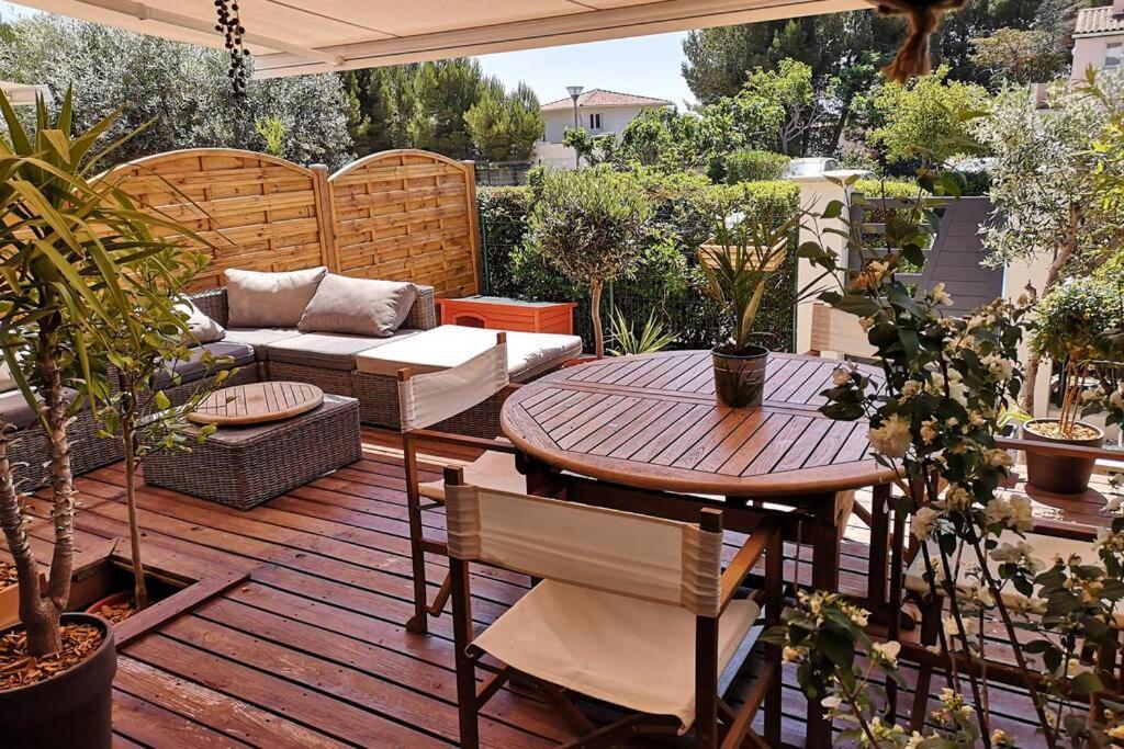 La Terrasse Ensoleillee De Sausset - Cote Bleue Lejlighed Eksteriør billede